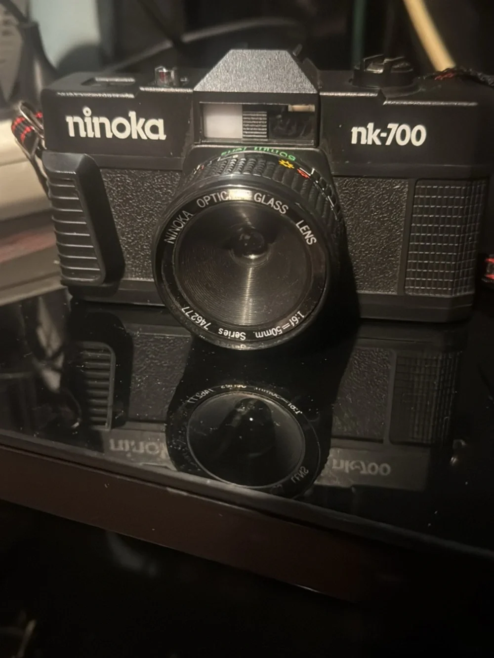 NK-700 Black Film Camera with Carry Case